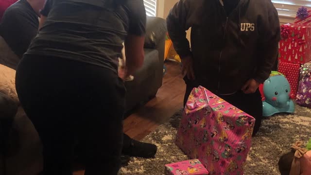 Surprising Grandparents with Newborn Baby