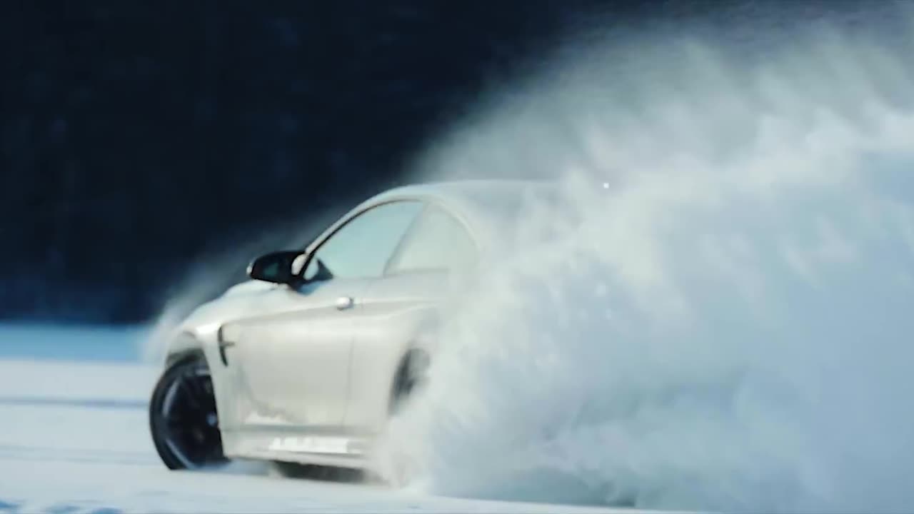 M4 gets sideways one ICE!