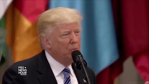 President Trump: "There can be no Coexistence with Violence."