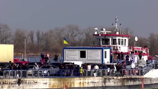 'We are really scared': Ukrainians flee war at home