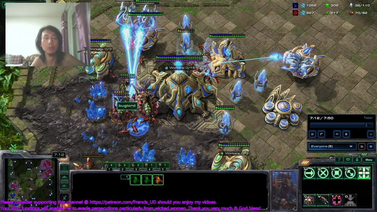 starcraft2 two zvps one on ancient cister the other on dragon scales..