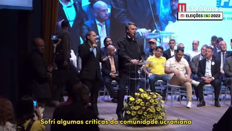 Bolsonaro cita guerra na Ucrânia e diz que Forças Armadas devem se preparar