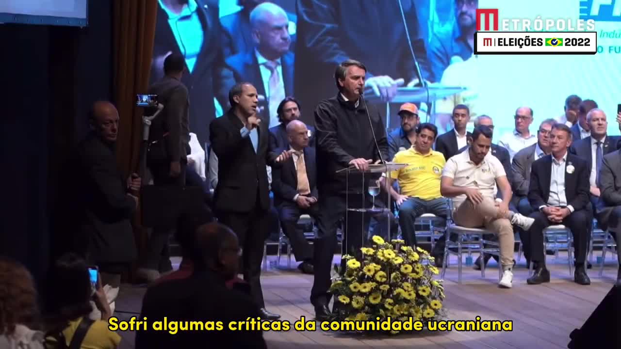 Bolsonaro cita guerra na Ucrânia e diz que Forças Armadas devem se preparar