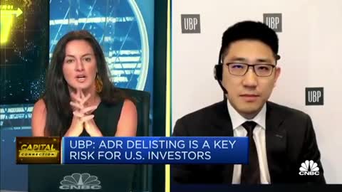 Keeping ADRs listed in the U.S. is what China wants to some extent, UBP says