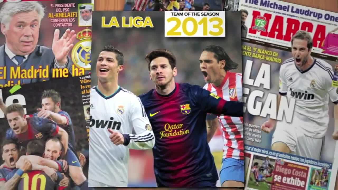 La Liga Team of the Season 12/13