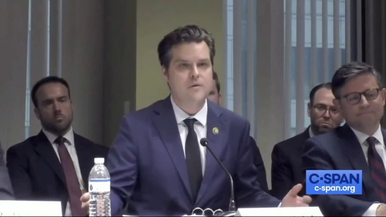 Matt Gaetz SHREDS The Lack Of Law And Order In Democrat Cities