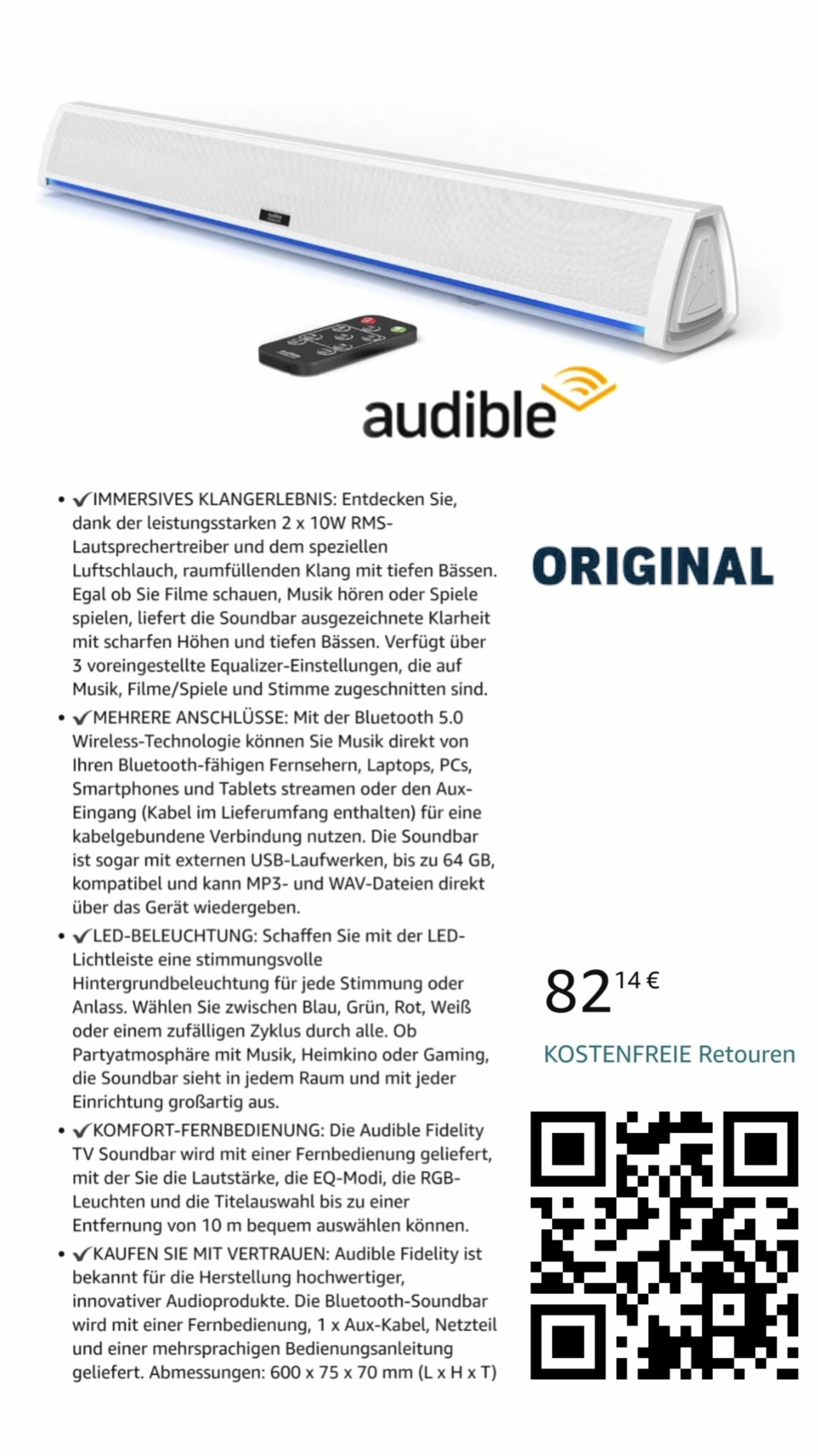 Audible auf deinem TV