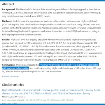 Triglyceride Blood Test OPTIMAL Number: How To