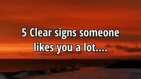 5 Clear Signs Someone Likes You a Lot.... #shorts #psychologyfacts #subscribe