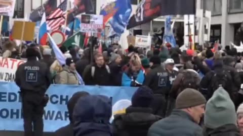 Anti-NATO protests continue in Germany near Rammstein air base
