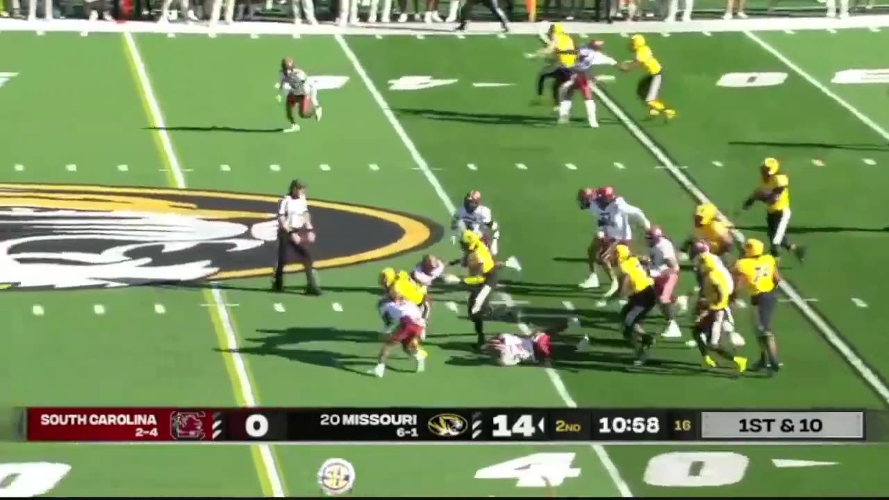 Missouri vs South Carolina Highlights | College Football Week 8 | 2023 College Football