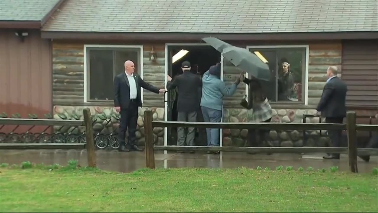 CONFUSED Biden Ignores Reporters - Has to Be Led Into Building