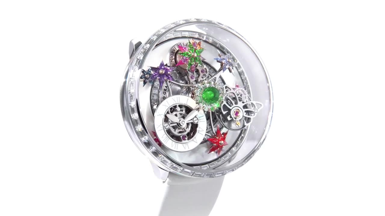 The Jacob & Co. Fleurs De Jardin White Diamonds