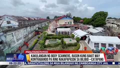 Kakulangan ng body scanners, rason kung bakit may kontrabando pa ring nakapasok sa Bilibid