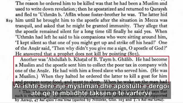 Myslimanet denojne aksidentalisht Muhamedin.