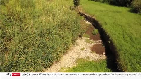 Heatwave Rivers run low as UK drought takes hold