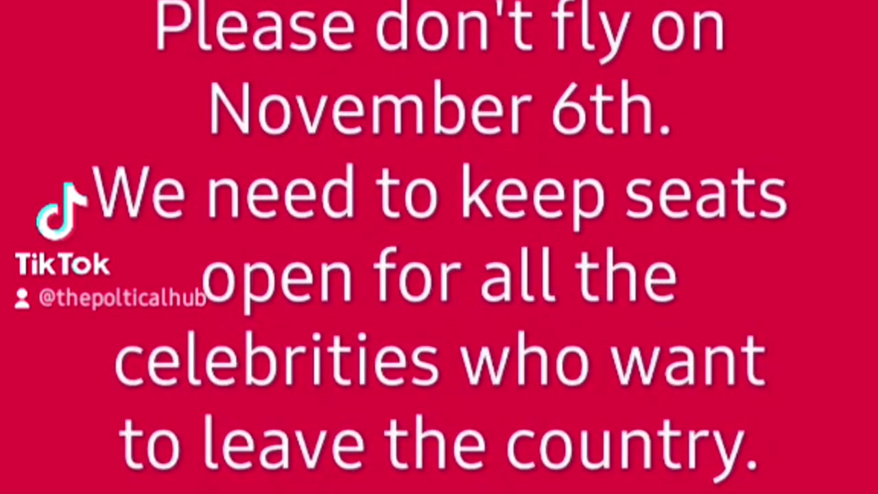 Please Don't Fly.
