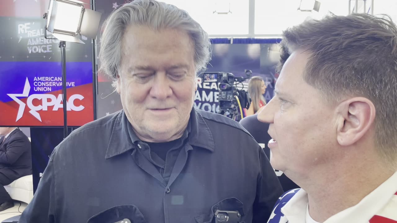 John Paul Moran Meets Steve Bannon