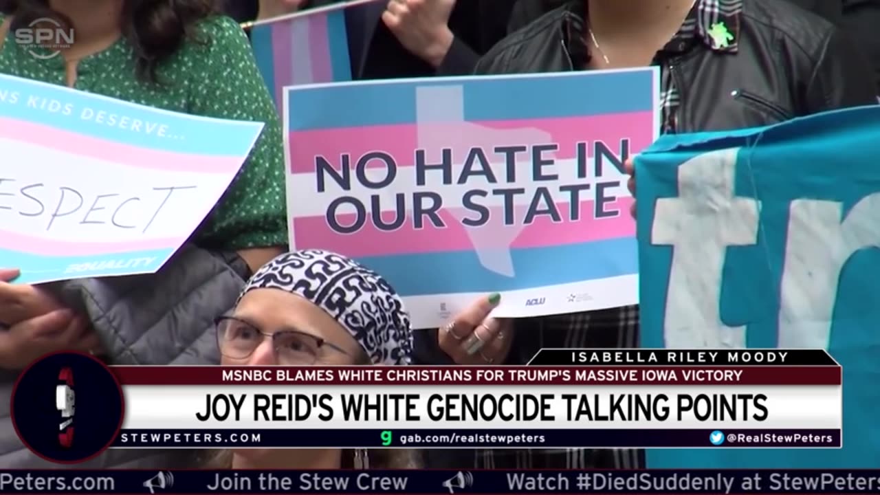 White Genocide Talking Points On MSNBC: Joy Reid Blames White Christians For Trump’s Iowa Win