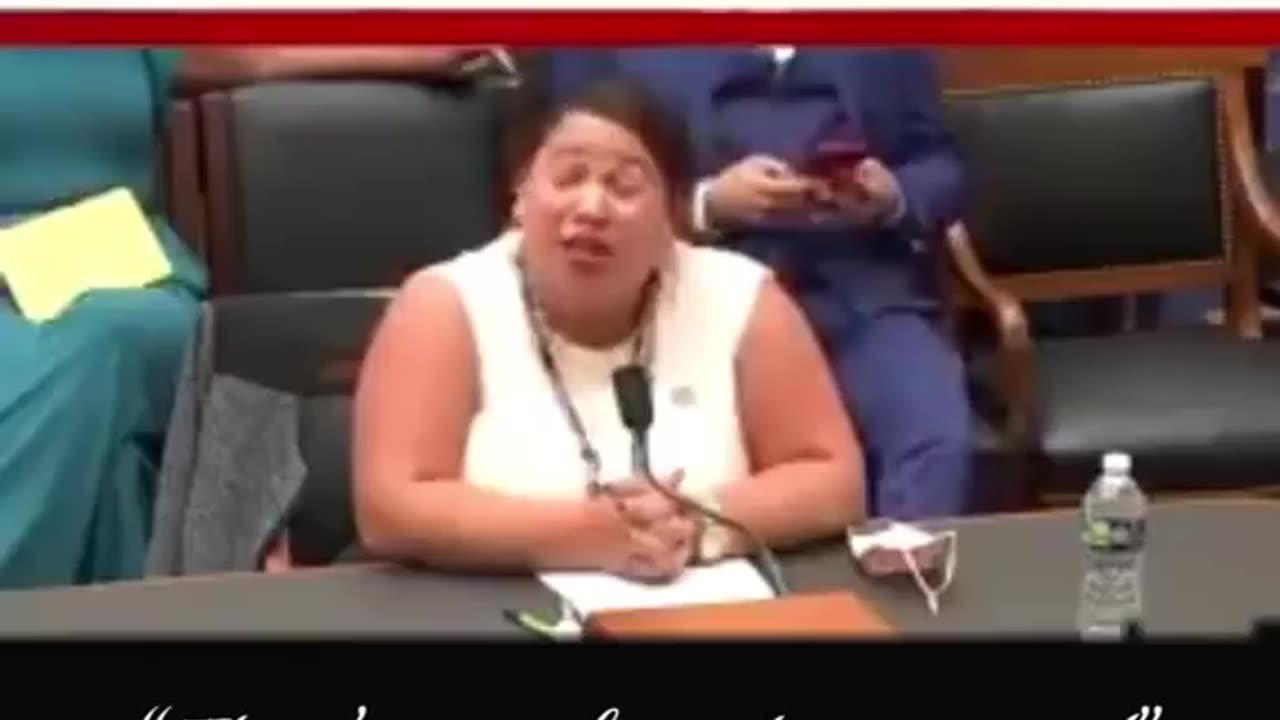 GOP lawmaker makes woke witness reconsider her twisted idea