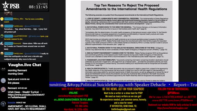 2023-01-04 07:00 EST - Patriots Soapbox AM: with MykelJaye, SkyeBreeze