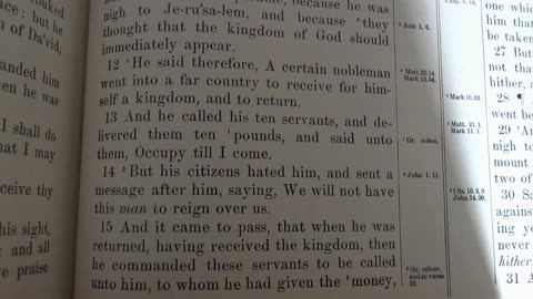 A parable about faithfulness