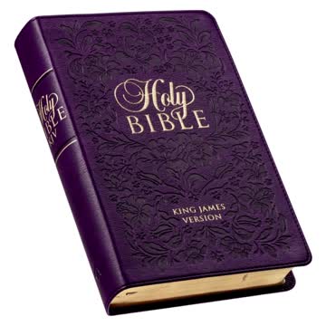 King James Version Holy Bible, Giant Print Standard Size Faux Leather Red Letter Edition