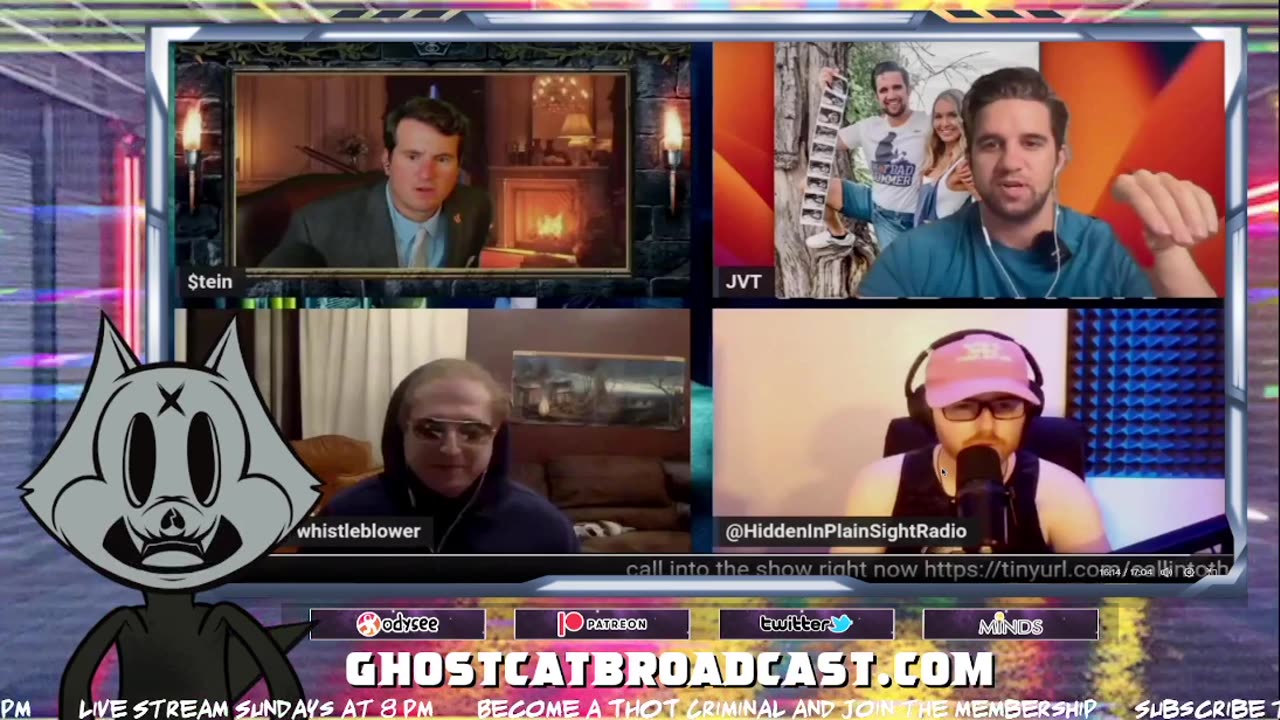 GhostCat BroadCast: AI computer stuff and weird watch party