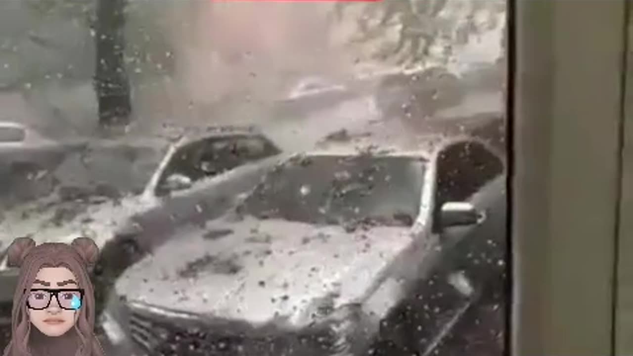 Raining stones in romania 😮 😭 😢