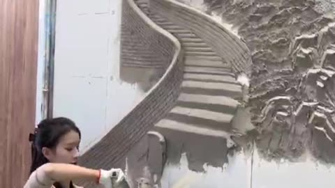 Hand-painted mural