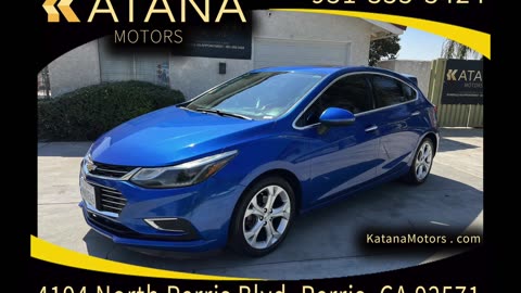 STOCK 629 - 2017 Chevrolet Cruze Premier