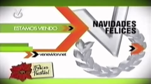 Estamos viendo Navidades Felices - Cuña publicitaria - Venevisión (2009)