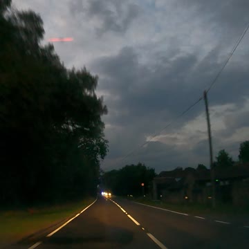 Evening driving. Speedlapse. 3rd Oct 2022
