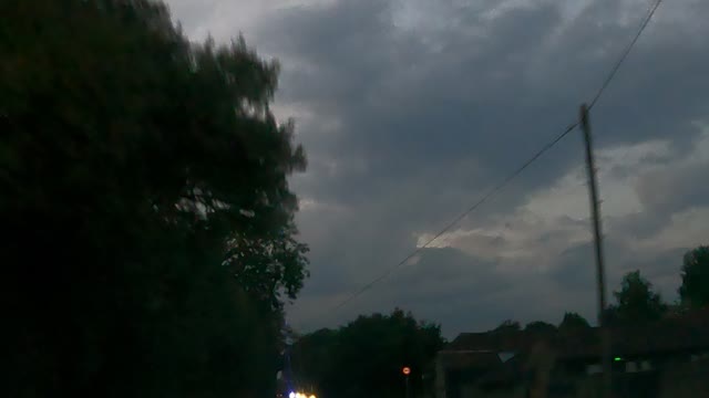 Evening driving. Speedlapse. 3rd Oct 2022