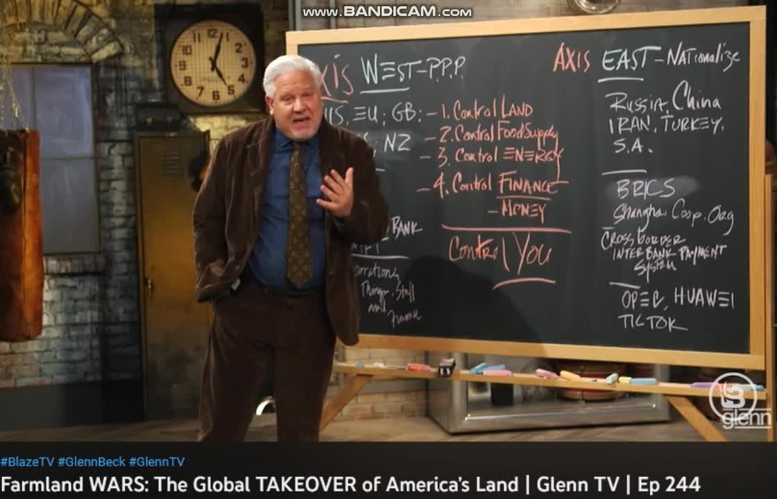 Farmland WARS: The Global TAKEOVER of America’s Land @glennbeck TV