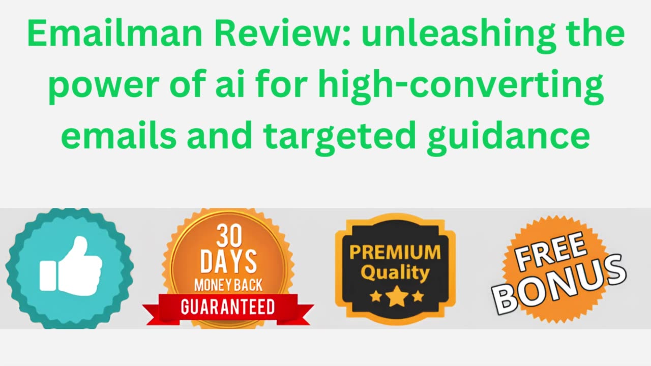 Emailman Review: unleashing the power of ai for high-converting emails and targeted guidance