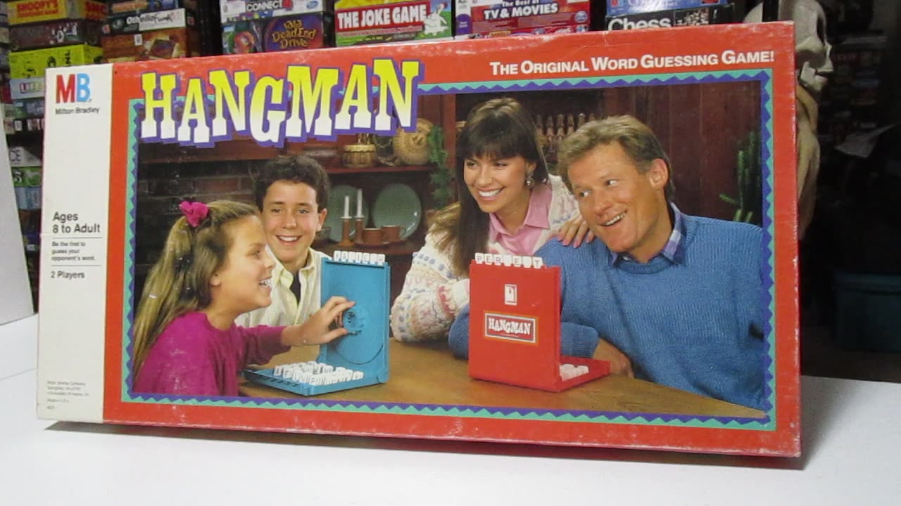 Milton Bradley Hangman Game