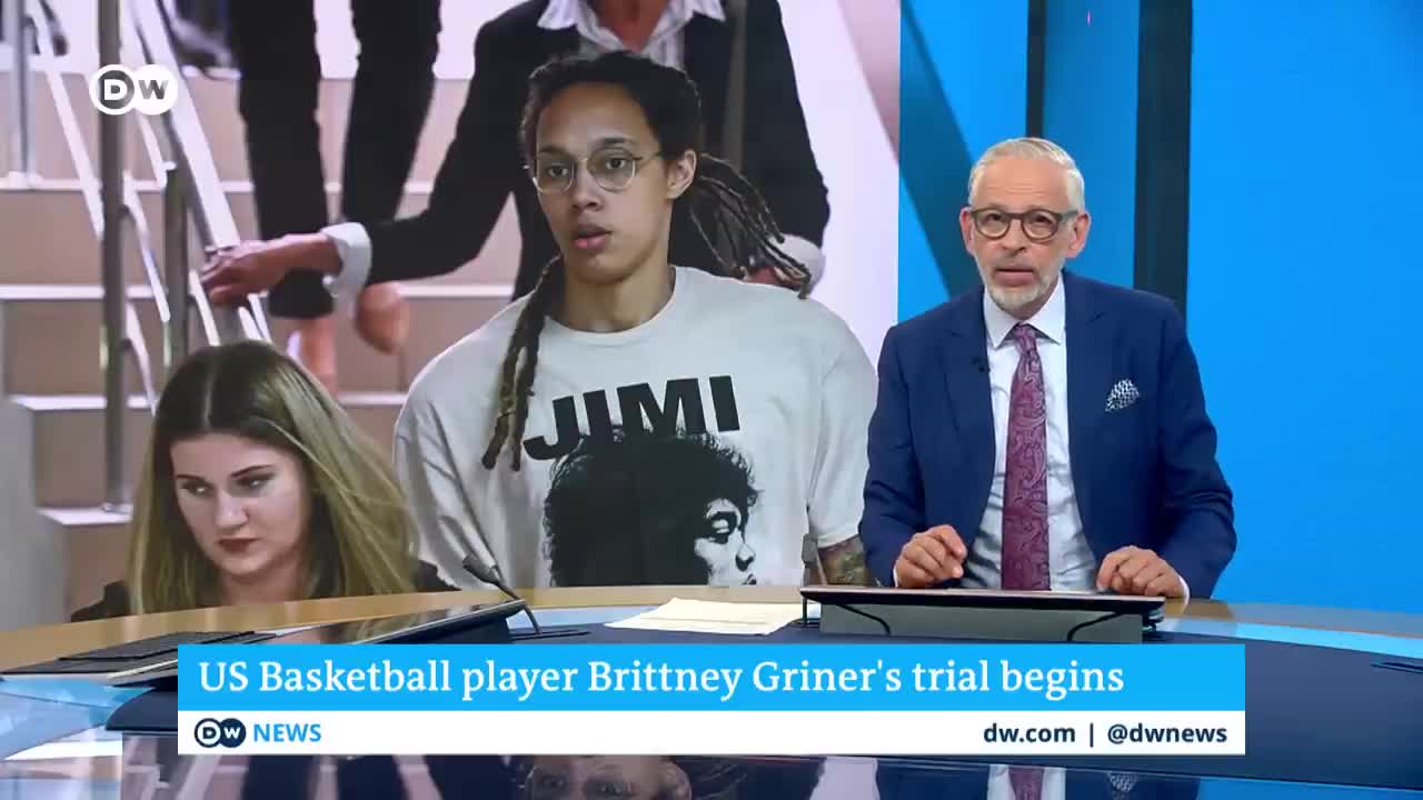 Russia threatens to imprison USA Basketball star Brittney Griner for 10 years _ DW News