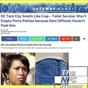 DC Literally Smells LIke Crap 🟠⚪🟣The NPC Show