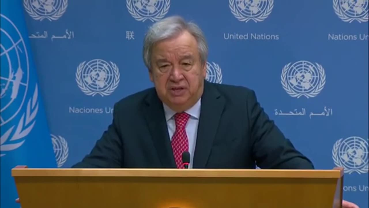 UN Global Boiling Full Speech