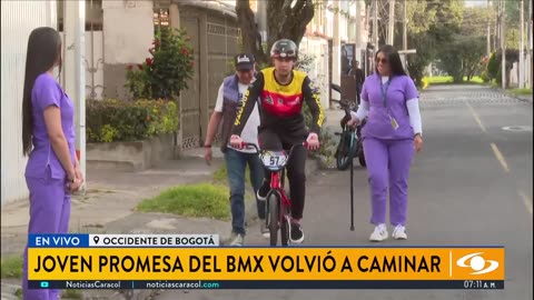 Carrera por la vida: Daniel Coccaro sufrió accidente en competencia de BMX que afectó su movilidad