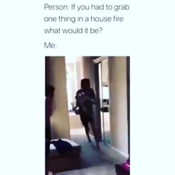 My dog is the real MVP (most valuable possession).