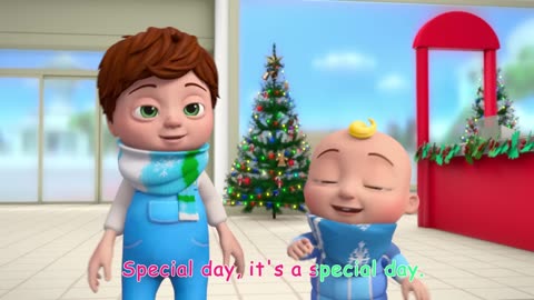 Winter Time is Here | CoComelon Nursery Rhymes & Kids Songs #AD