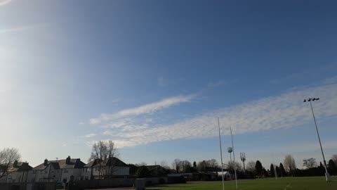 now the #haarp waves start to appear in north #birmingham uk sky 16.3.24