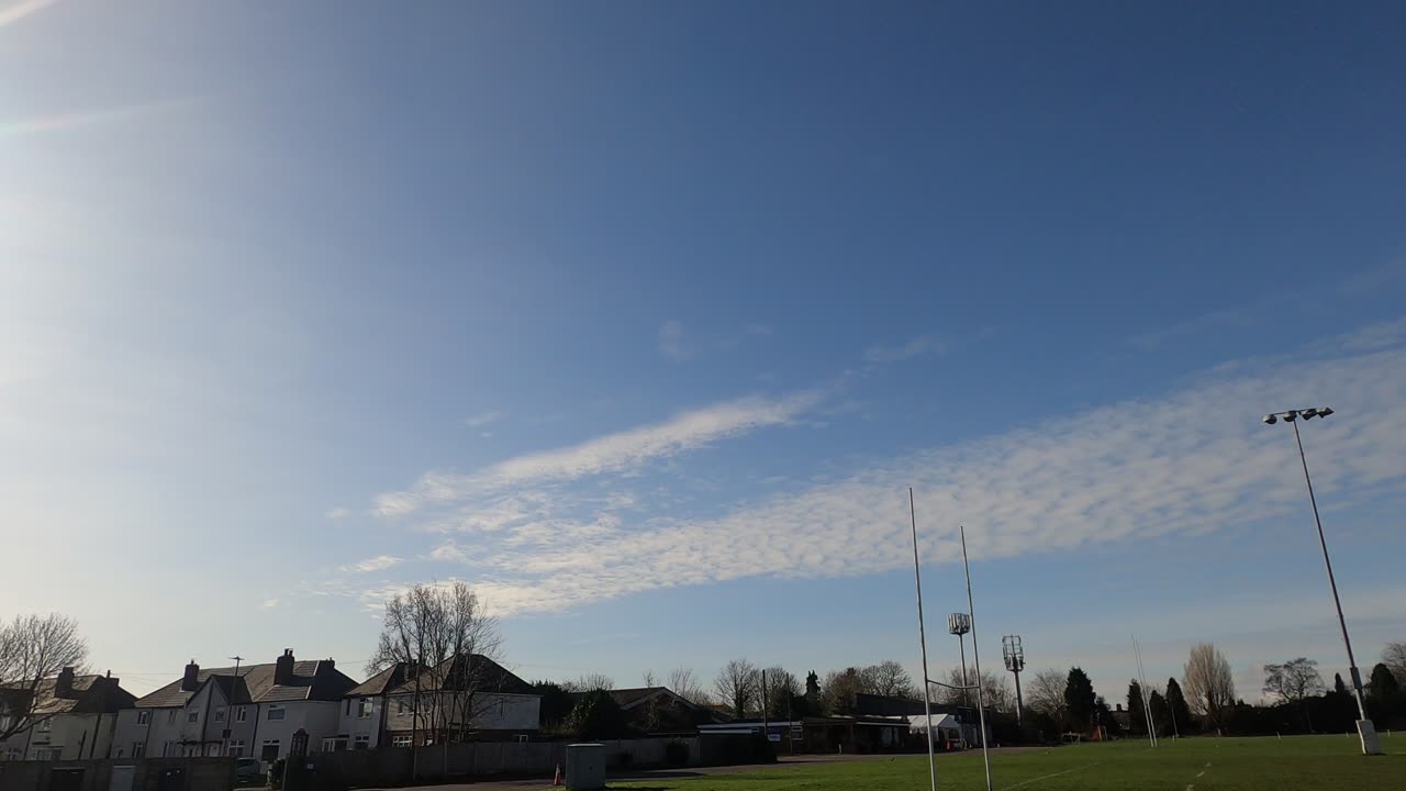 now the #haarp waves start to appear in north #birmingham uk sky 16.3.24