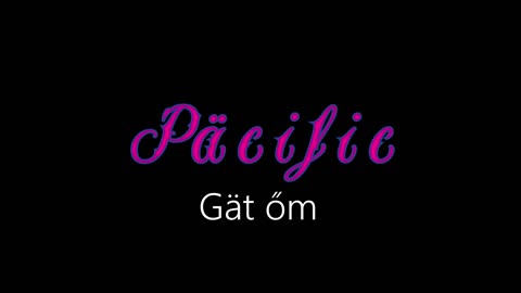 Päcific ¦ Gät őm (officiäl audió)