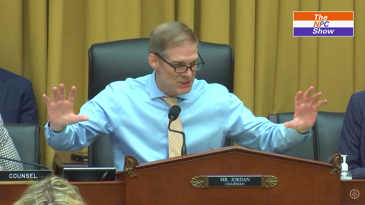 Jim Jordan's opening statement at hearing with four FBI Whistleblowers