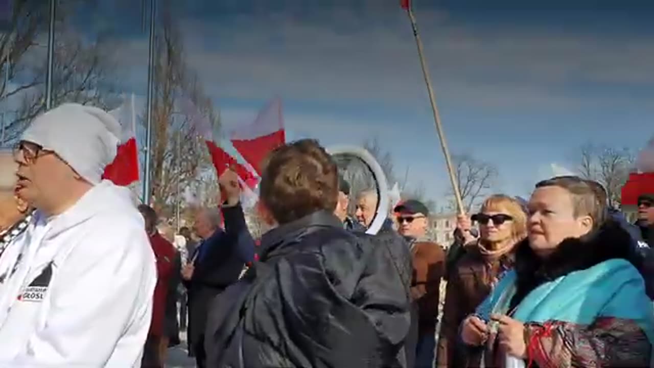 Leszek Sykulski. Marsz Pokoju. Lublin 2024.03.10