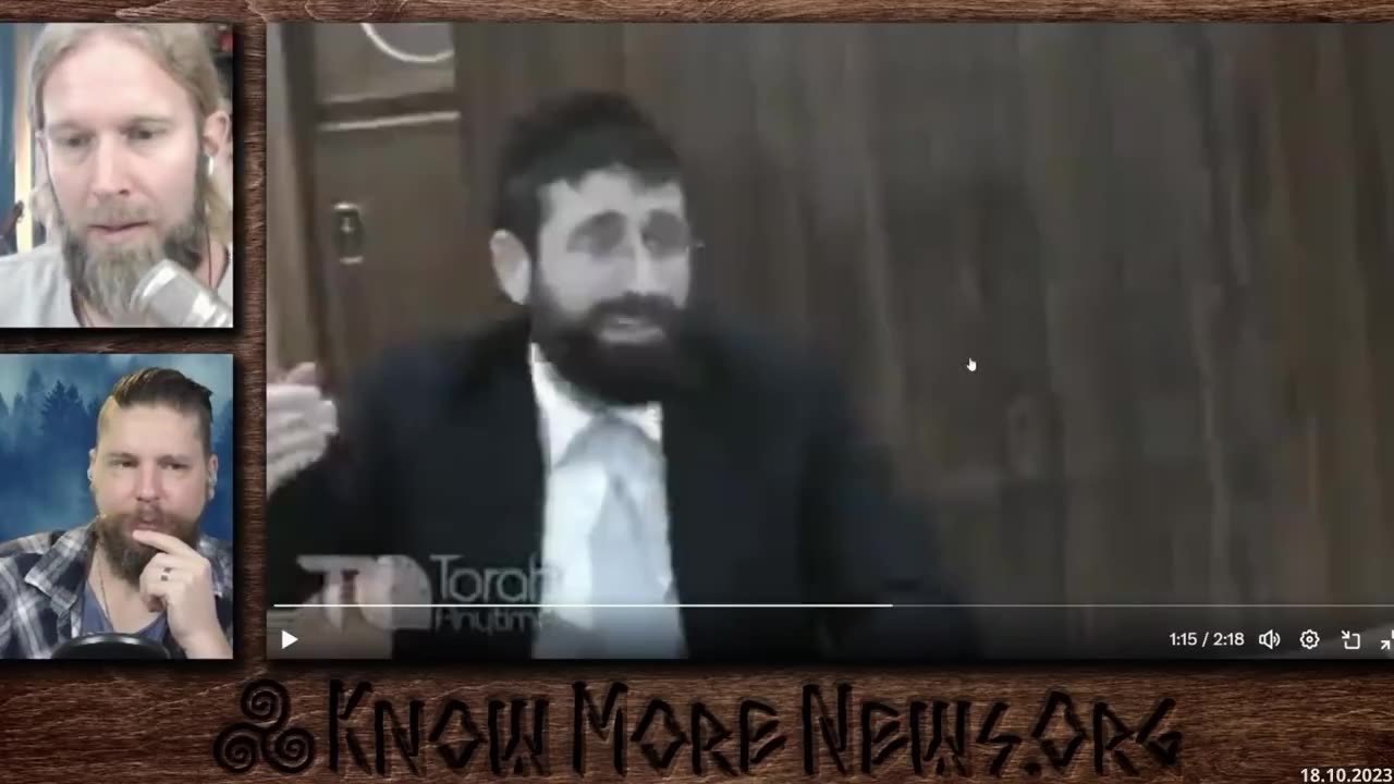 Adam Green & Henrik Palmgren comment on Jewish Rabbi's speech of "Jews ruling the world"