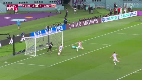 Kramaric hits brace! Croatia v Canada FIFA World Cup Qatar 2022